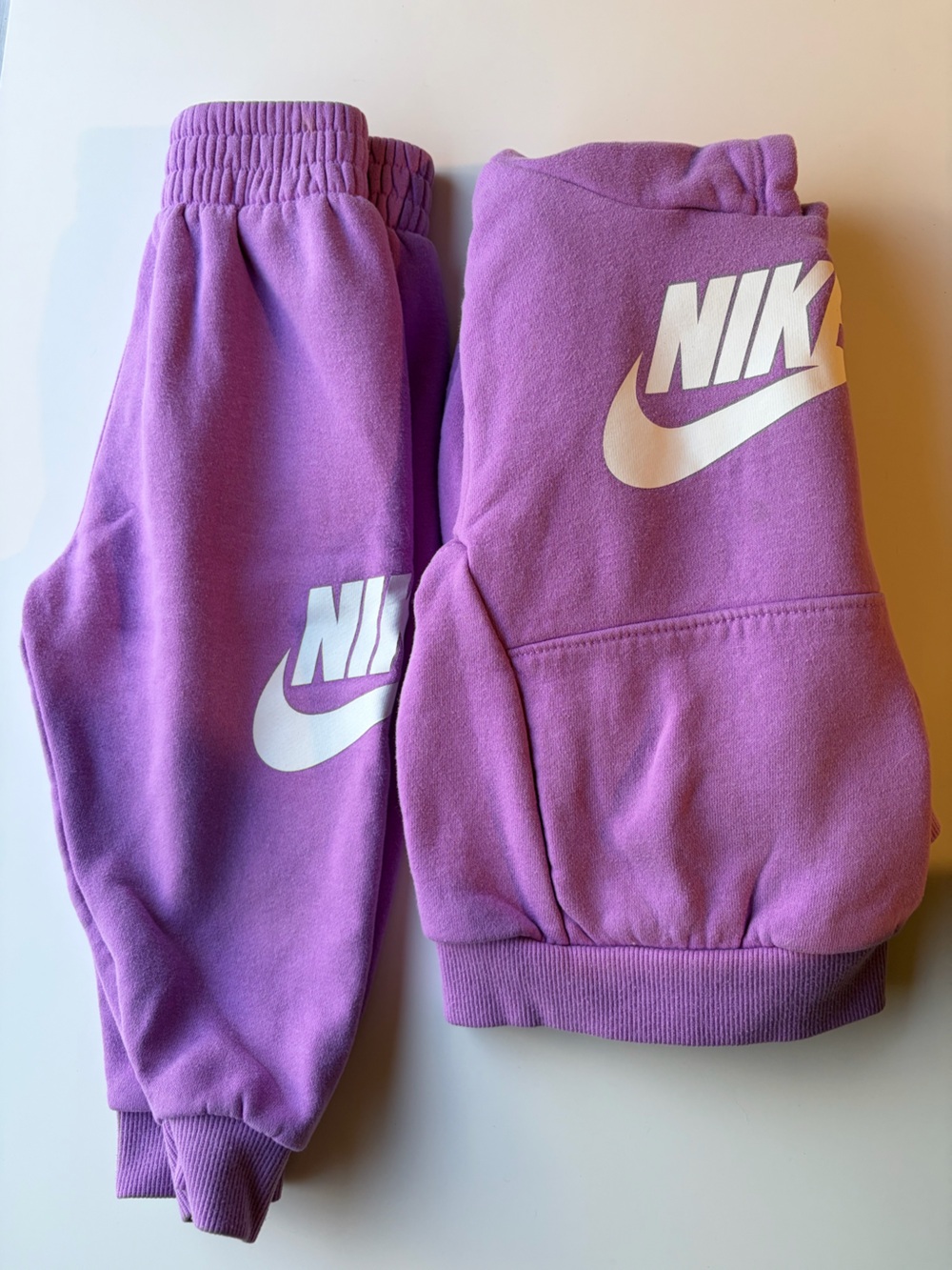Nike Kids' Purple Logo Sweatsuit - 18months